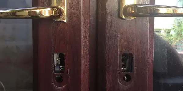 patio door locks snapped