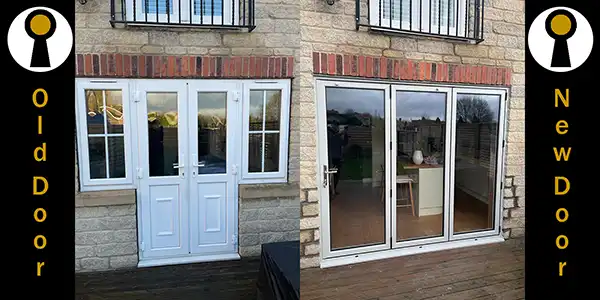 Bifold door fitting Hooton Pagnell
